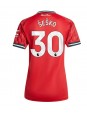 Manchester United Benjamin Sesko #30 Replika Hemmakläder Dam 2025-26 Kortärmad